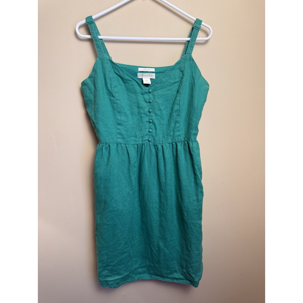 Cynthia Rowley Sundress 100% Linen Size 12